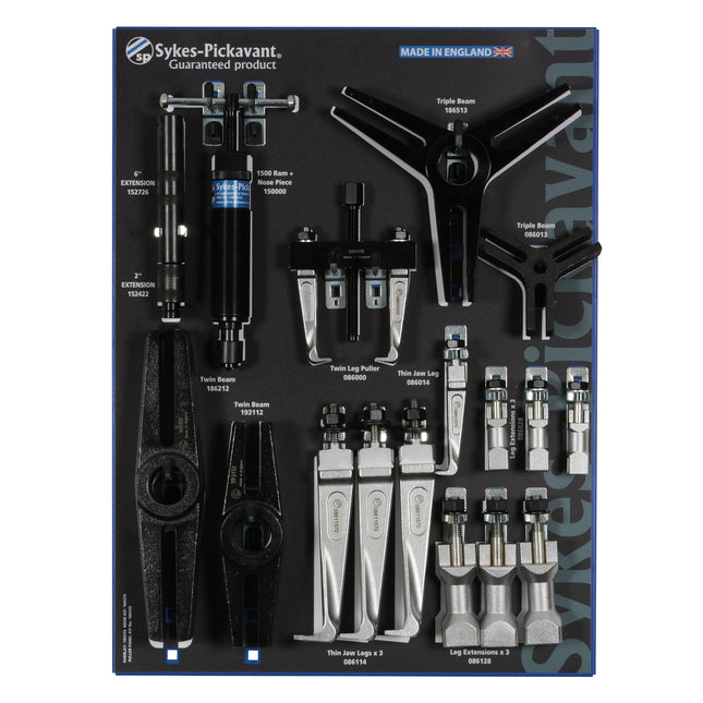 18655500 - Hydraulic Twin/Triple Leg Puller Kit - Thin Jaw