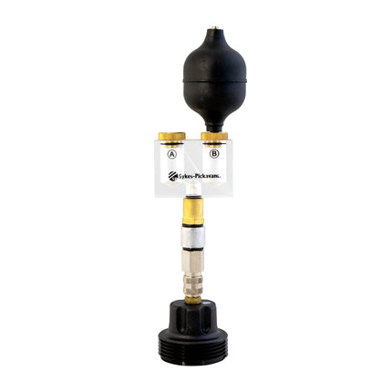 33195000 cylinder leakage tester show with a cooling cap (not supplied)