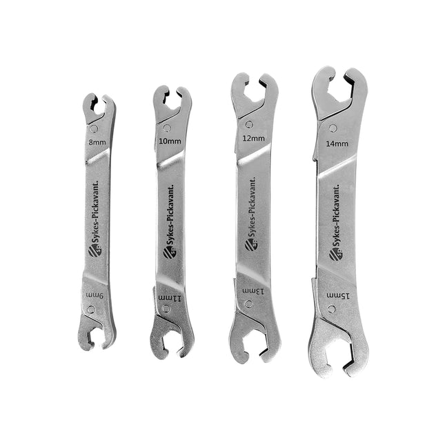 68100000 - Ratcheting Line Wrench Set 8-15mm (4pc)