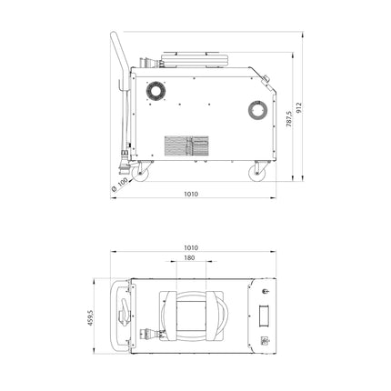 GO1475 - Induction Heater with Inverter 5KW Single Phase