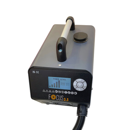close up of induction heater