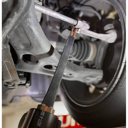 example of induction heater in use with angled wand