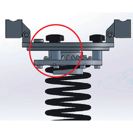 GO338 - Upper Top Mount Bracket for Spring Compressor