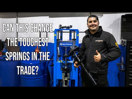Video demonstrating the pneumatic spring compressor