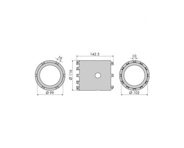 GO1309 - Hub Nut Socket - Mercedes