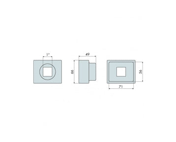 GO1335 - Hub Nut Socket - DAF/Mercedes
